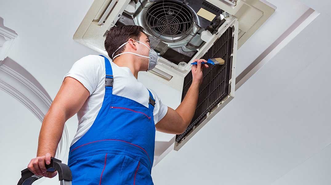 HVAC Systems are being cleaned by experts