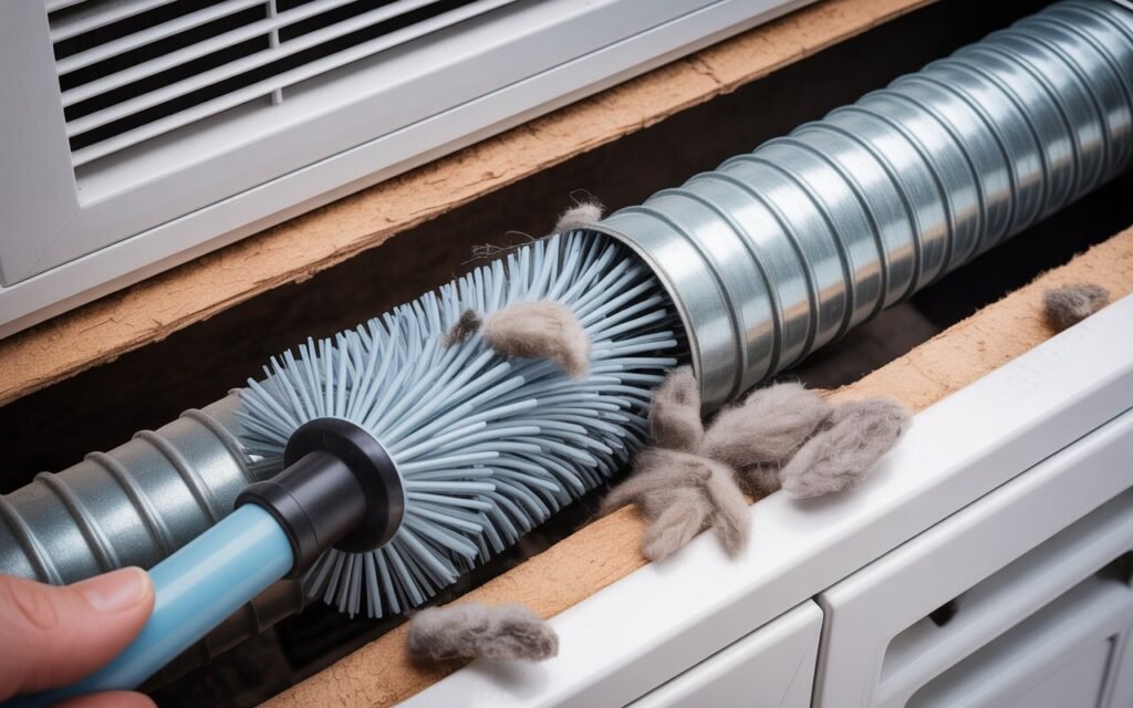 Deep Clean the Vent Duct