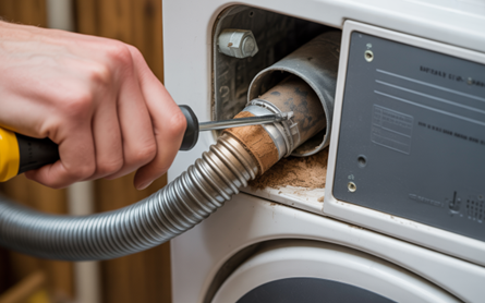 Disconnect the Dryer Vent Hose