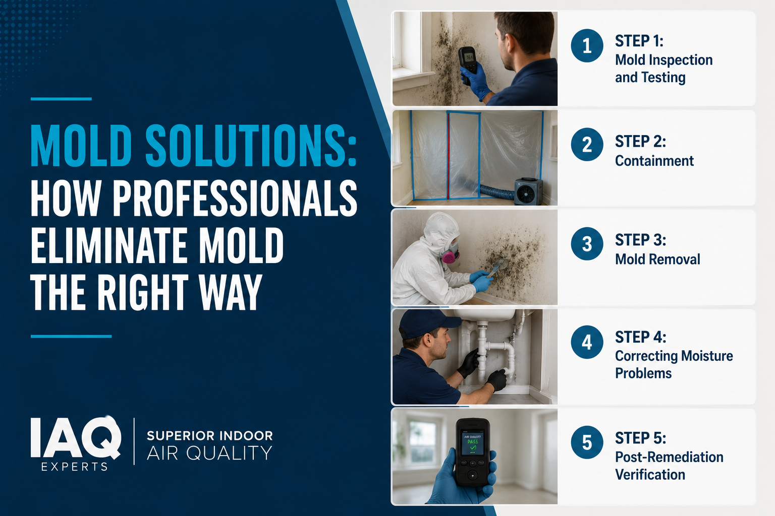Mold Solutions How Professionals Eliminate Mold the Right Way