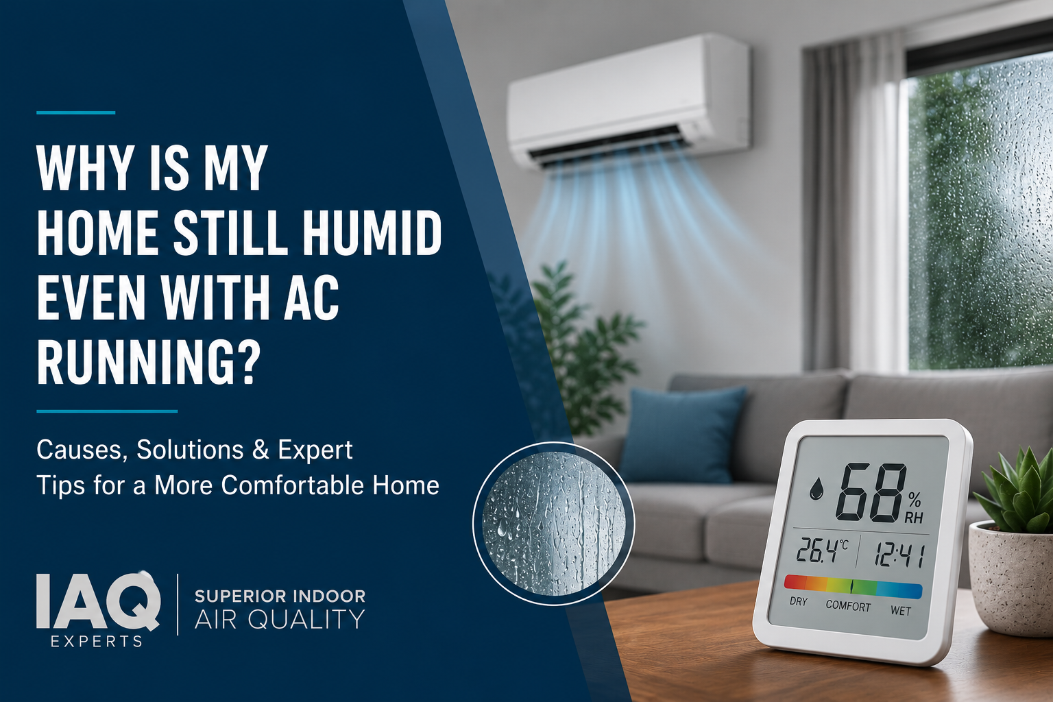 Why is my home still humid