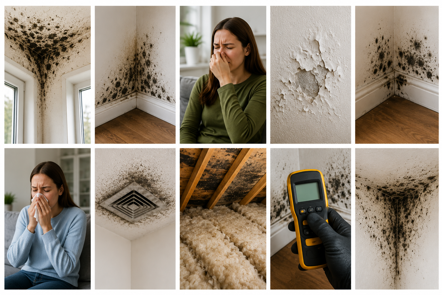 Mold and moisture damage overview
