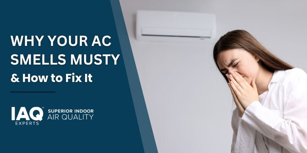 Why Your AC Smells Musty & How to Fix It