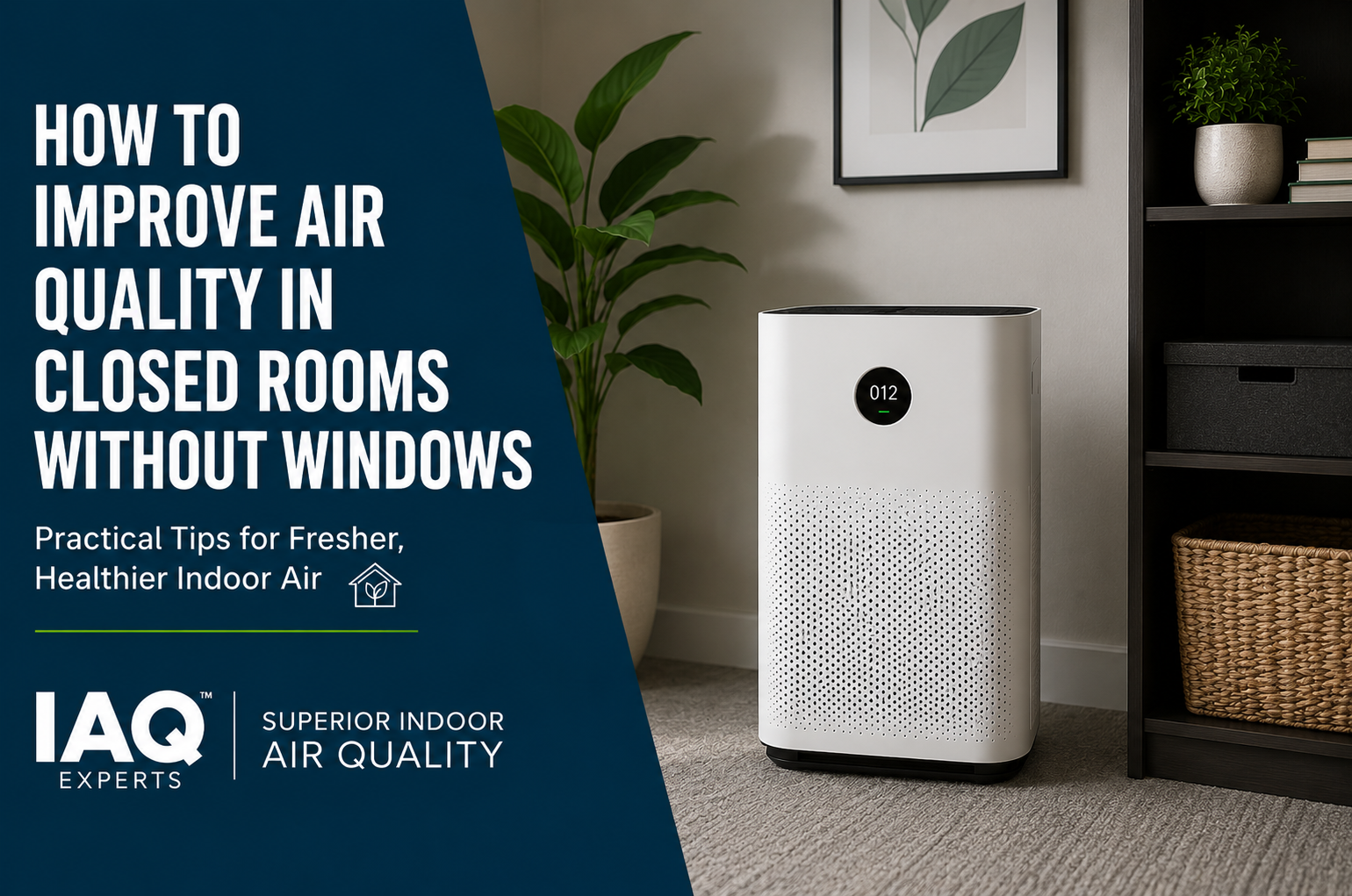 How to improve air quality indoors